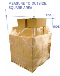 How to compute cubic meters illustration: measure to outside, find the square area using top and side measurements