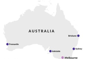 Australian Shipping Sea Ports