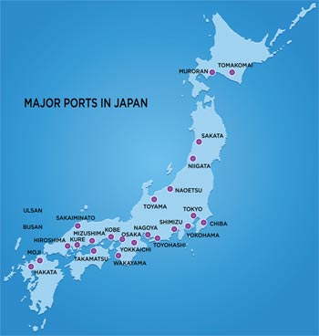 Japan port map - DGX blog